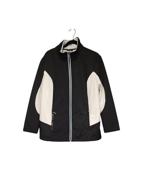 Sporto Jackets & Blazers - Sporto Long Sleeve Womens Colorblock Back/Ivory Jacket Size XL
